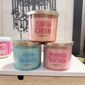 Ulta Beauty Vibrant Scented Candle Trio